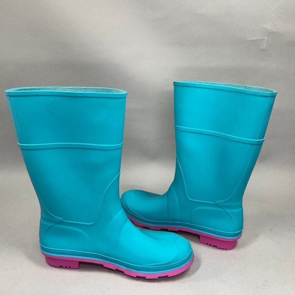 Kamik Girl's Size 6 RAINDROPS Waterproof Rain Boots - Picture 7 of 13
